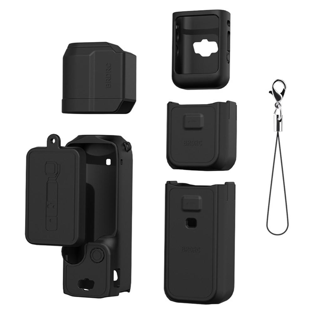 BRDRC For DJI Osmo Pocket 3 Silicone Case Set Lens Cover and Screen Cover Accessories B
BRDRC For DJI Osmo Pocket 3 Silicone Case Set Lens Cover and Screen Cover Accessories B