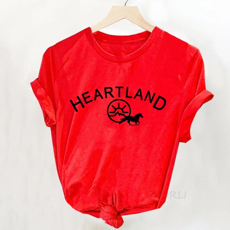 Retro Heartland Tshirt Women Comedy Drama TV Show Heartland Ranch T Shirt O Neck Women Summer Short Sleeve Graphic Tees Clothes S
Retro Heartland Tshirt Women Comedy Drama TV Show Heartland Ranch T Shirt O Neck Women Summer Short Sleeve Graphic Tees Clothes S