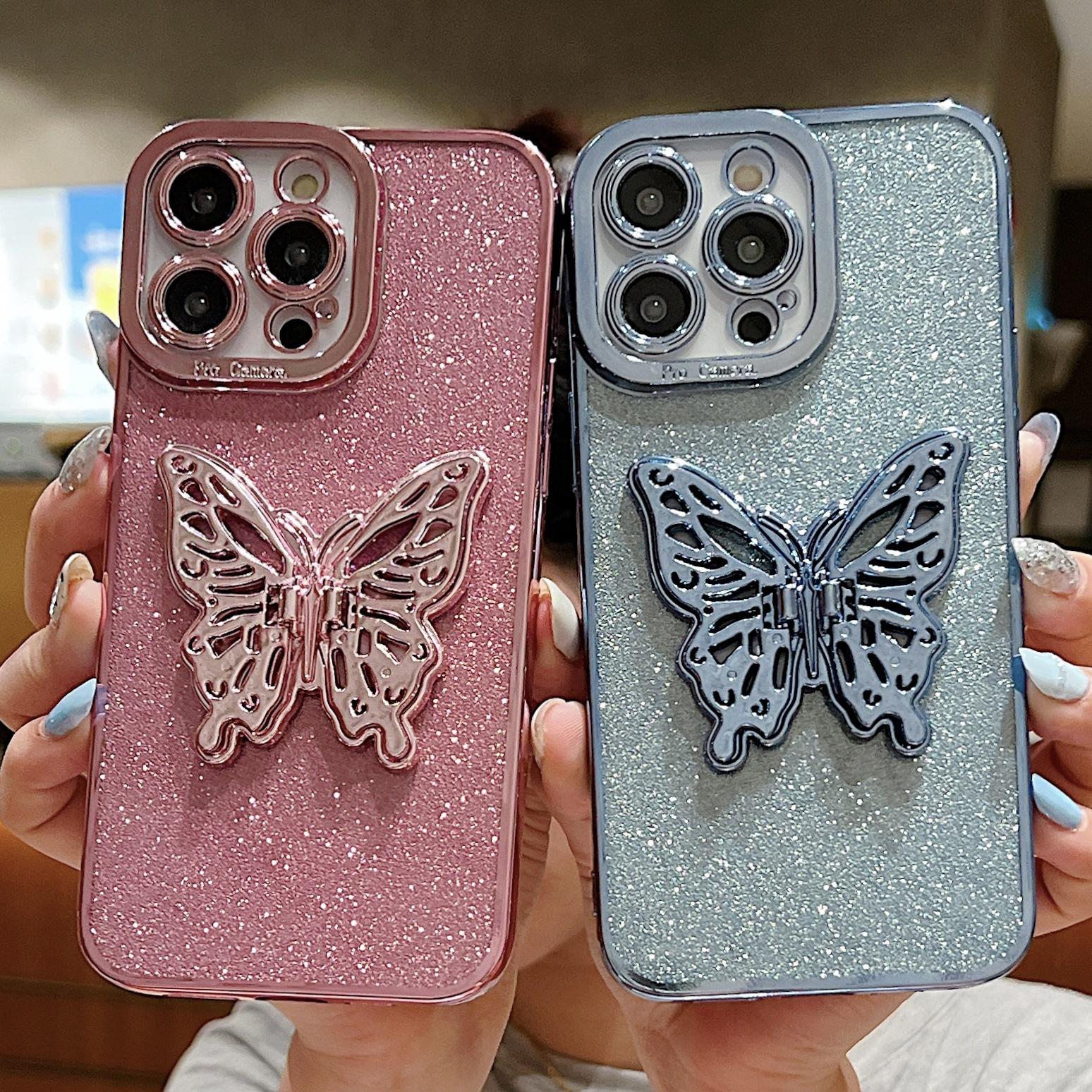 Applicable To IPhone16 Butterfly Stand Phone Case 15promax Electroplated Eye Glitter 13/14 Full Package Apple 16
Applicable To IPhone16 Butterfly Stand Phone Case 15promax Electroplated Eye Glitter 13/14 Full Package Apple 16