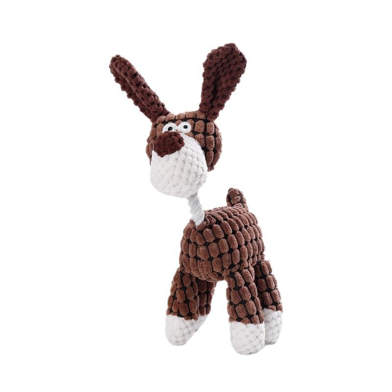 Interactive Pet Toy for Dogs And Cats - Grey/Brown Cotton Rope Donkey Plush Sound Toy Bite Training Toy for Kittens And Puppies
Interactive Pet Toy for Dogs And Cats - Grey/Brown Cotton Rope Donkey Plush Sound Toy Bite Training Toy for Kittens And Puppies