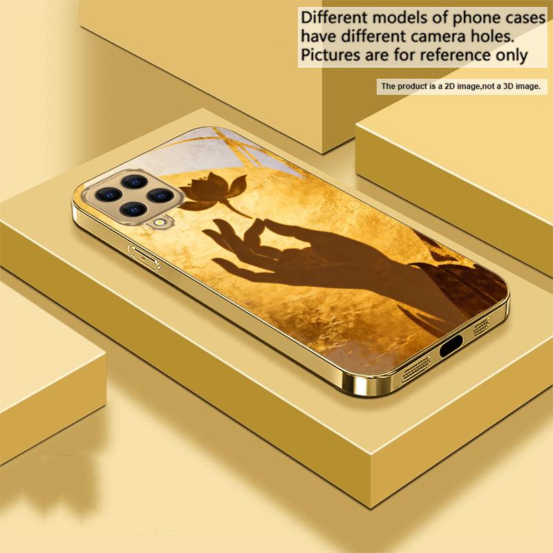 Golden Picking Fingers For Samsung A73 A72 A71 A42 A56 A55 A54 A53 A52s A52 A51 A36 A35 A34 A33 A32 A16 Golden glass phone case Galaxy A73 5G
Golden Picking Fingers For Samsung A73 A72 A71 A42 A56 A55 A54 A53 A52s A52 A51 A36 A35 A34 A33 A32 A16 Golden glass phone case Galaxy A73 5G