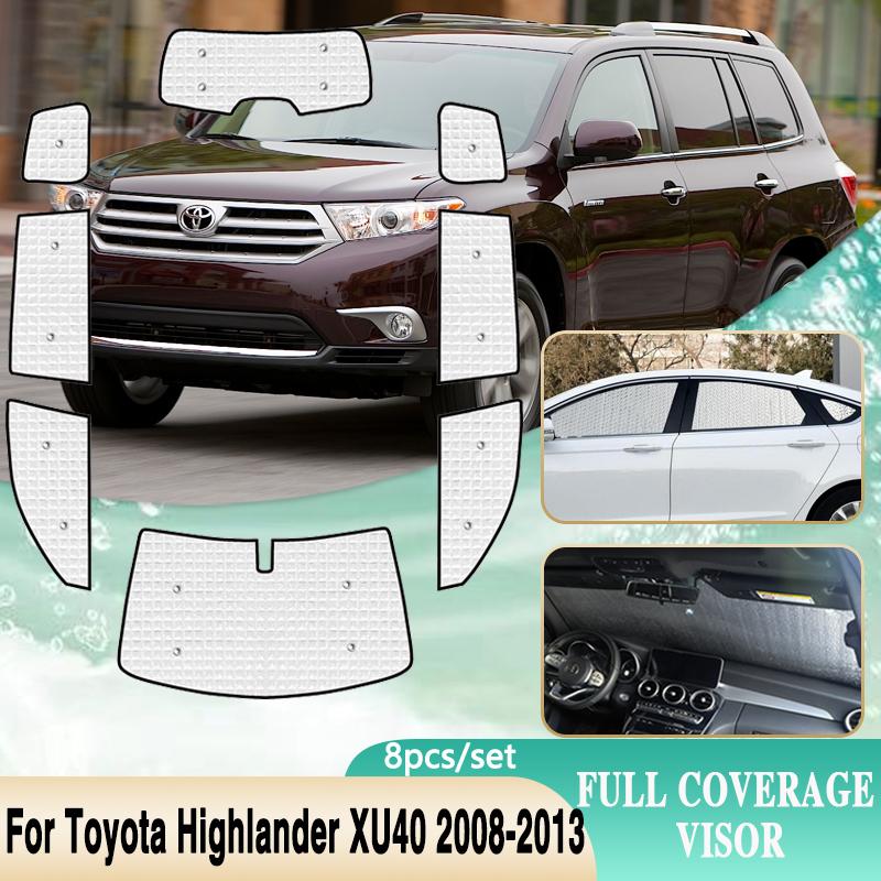 Аксессуары для Toyota Kluger Highlander XU40 2008 2009 2010 2011 2012 2013, солнцезащитные козырьки на лобовое стекло автомобиля, защита от солнца, окна
Аксессуары для Toyota Kluger Highlander XU40 2008 2009 2010 2011 2012 2013, солнцезащитные козырьки на лобовое стекло автомобиля, защита от солнца, окна