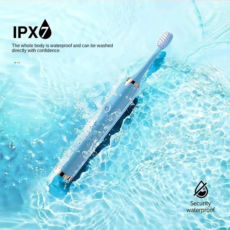 Adult Soft Hair Electric Toothbrush Five-speed Adjustment Charging Model Free Usb Cable Dental Brush Teeth Sonic Sonic Care
Adult Soft Hair Electric Toothbrush Five-speed Adjustment Charging Model Free Usb Cable Dental Brush Teeth Sonic Sonic Care