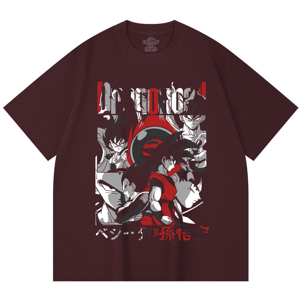 230 Gsm 100% Cotton Dragon Ball V36 Goku Vegeta Print Unisex Heavy Cotton T Shirt 2XL вина червоного кольору
230 Gsm 100% Cotton Dragon Ball V36 Goku Vegeta Print Unisex Heavy Cotton T Shirt 2XL вина червоного кольору