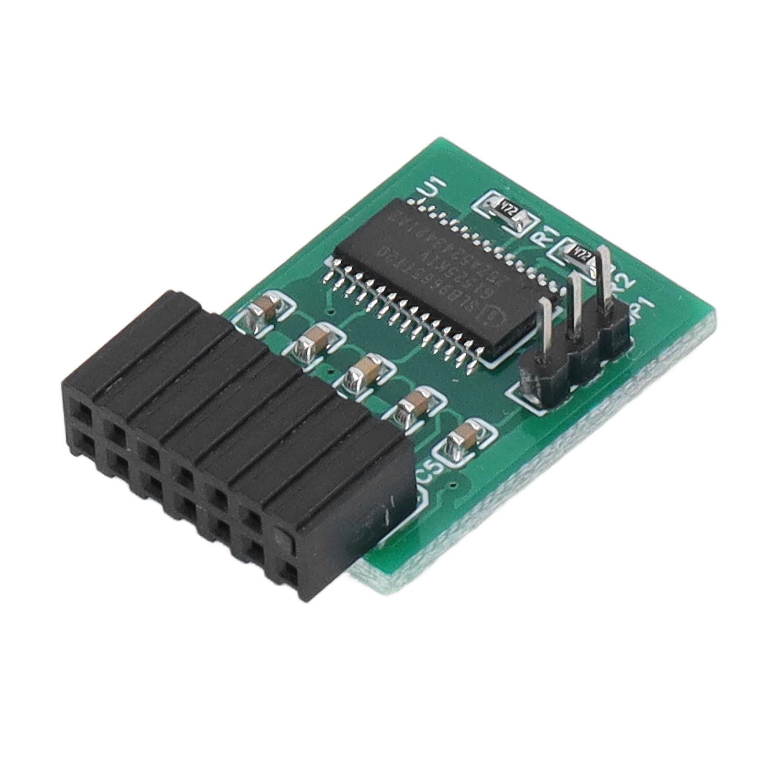 14 Pin Security Module TPM2.0 Remote Card Encryption Module SPI Interface for Asrock
14 Pin Security Module TPM2.0 Remote Card Encryption Module SPI Interface for Asrock