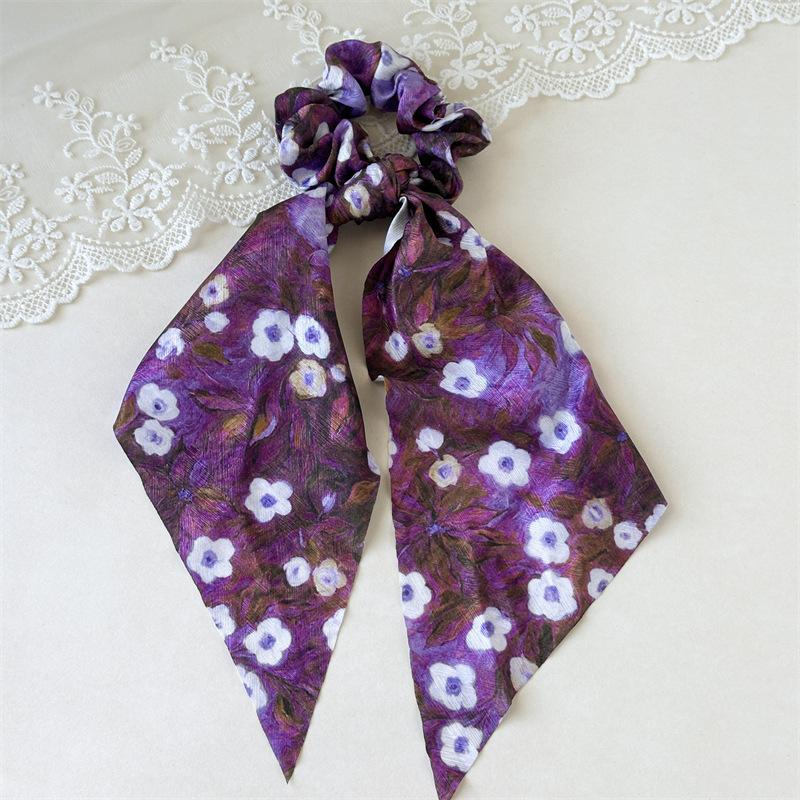 Винтажный принт Цветок Ткань Длинная Лента Скранчи для Женщин Однотонные Эластичные Резинки для Волос Резинка для Хвоста Шарф для Волос Головной Убор
Винтажный принт Цветок Ткань Длинная Лента Скранчи для Женщин Однотонные Эластичные Резинки для Волос Резинка для Хвоста Шарф для Волос Головной Убор