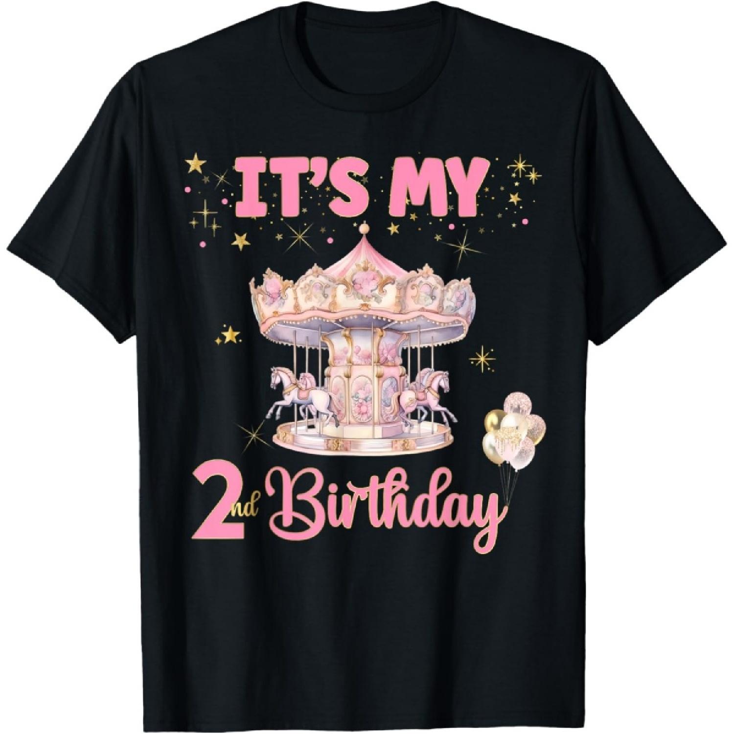 Carnival Carousel Circus Birthday Girl Party Matching Group T-Shirt(1) XXXXXL
Carnival Carousel Circus Birthday Girl Party Matching Group T-Shirt(1) XXXXXL