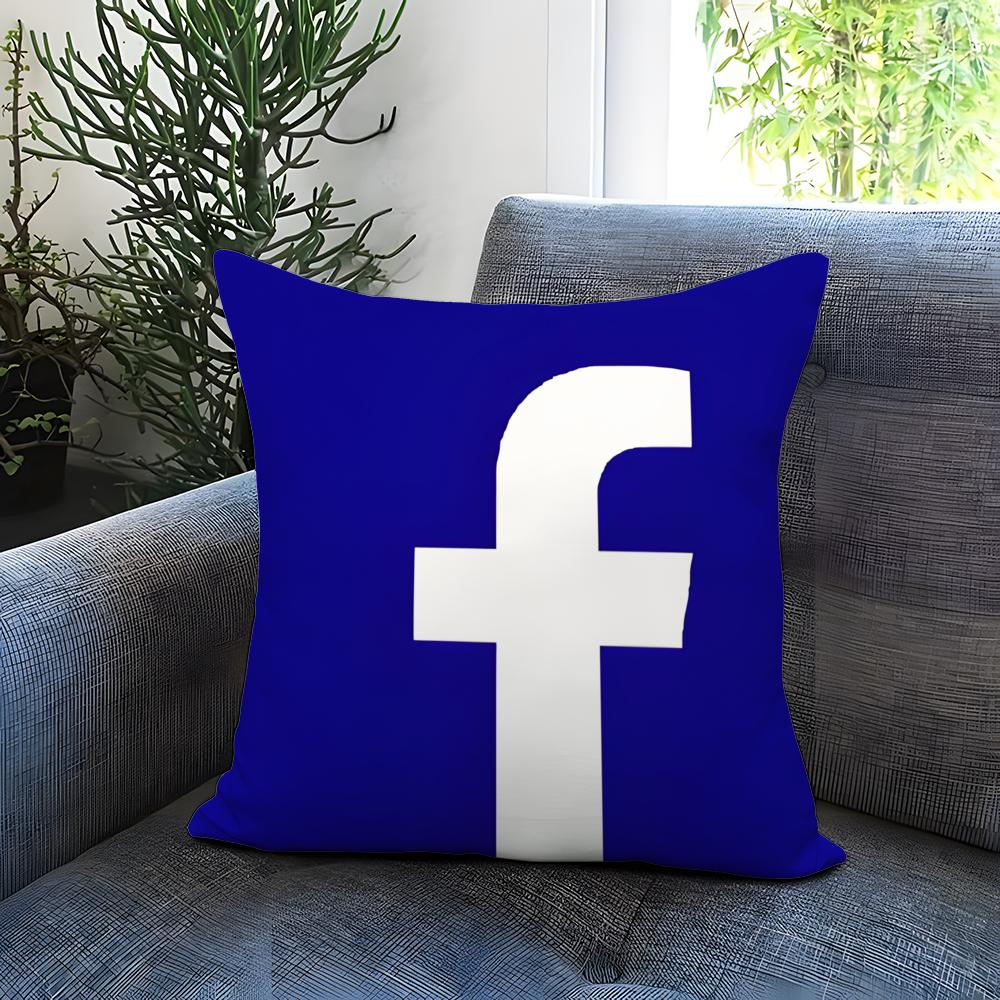 F-facebook-K Cushion Cover Comfortable Reversible Pillow Cover Ideal for Car Sofa Bedroom & Beyond 30X30cm
F-facebook-K Cushion Cover Comfortable Reversible Pillow Cover Ideal for Car Sofa Bedroom & Beyond 30X30cm