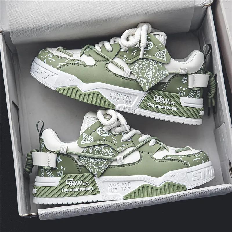 Модные мужские кроссовки, модная обувь для скейтбординга, новая повседневная обувь для активного отдыха, зашнурованная обувь для мужчин, роскошные теннисные туфли Zapatillas Hombre 44
Модные мужские кроссовки, модная обувь для скейтбординга, новая повседневная обувь для активного отдыха, зашнурованная обувь для мужчин, роскошные теннисные туфли Zapatillas Hombre 44