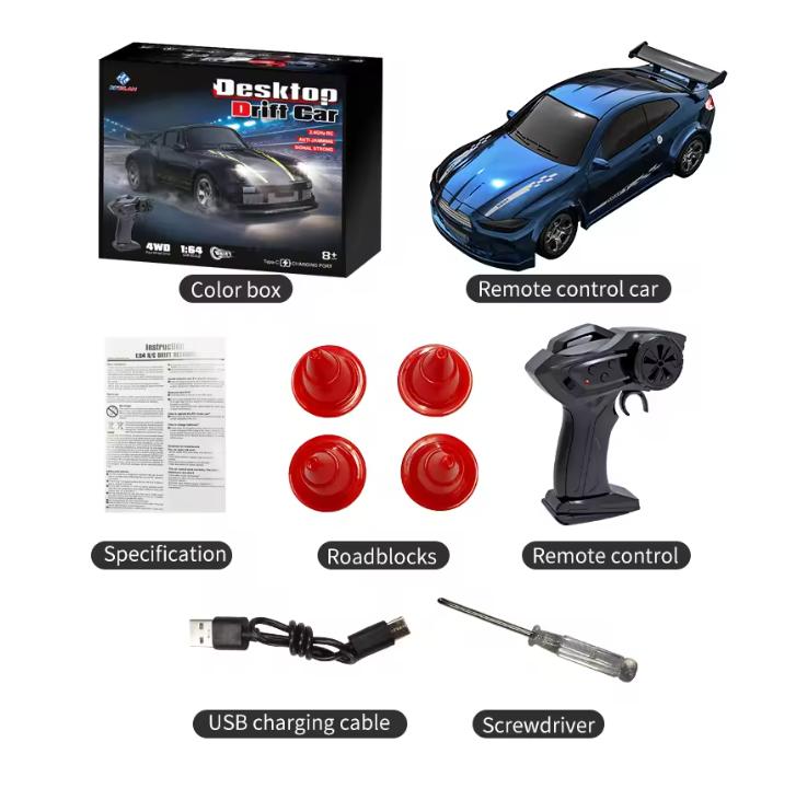 2026 Новий Kf20 1:64 Дрифт RC Автомобіль Чотириколісний радіокерований гоночний автомобіль Повні пропорції Настільна змагальна іграшка Ідеальний подарунок для хлопчиків.
2026 Новий Kf20 1:64 Дрифт RC Автомобіль Чотириколісний радіокерований гоночний автомобіль Повні пропорції Настільна змагальна іграшка Ідеальний подарунок для хлопчиків.