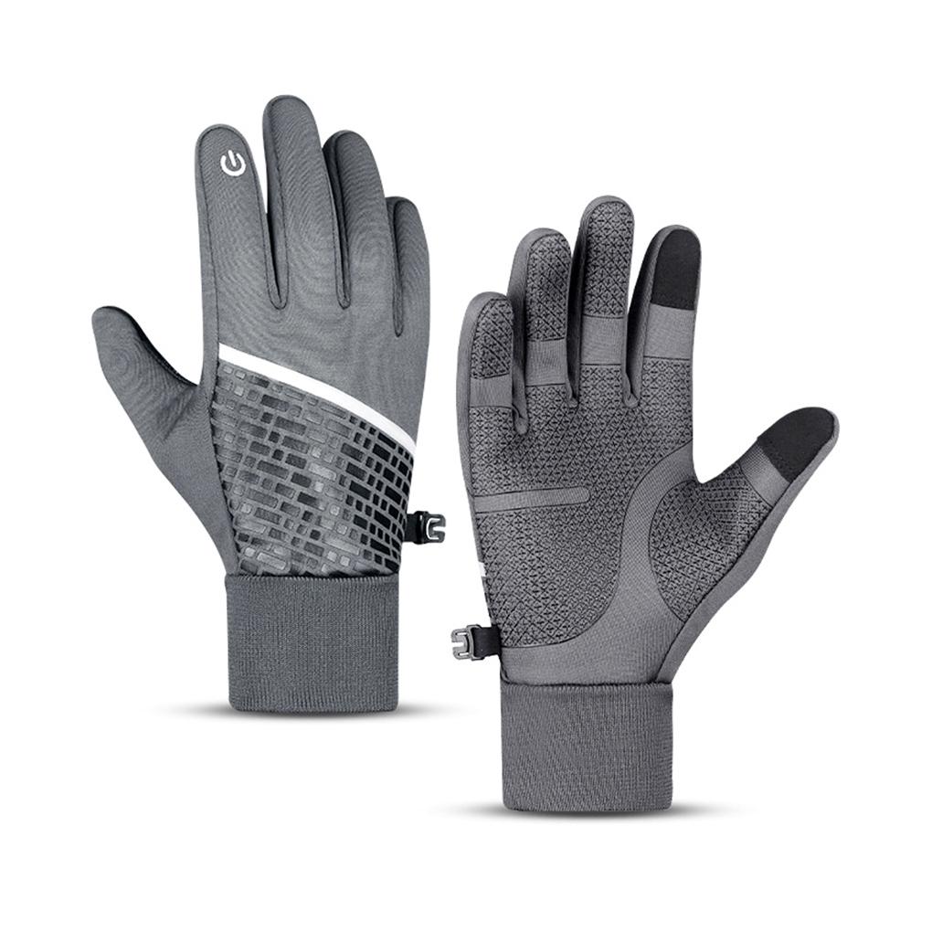 1 Pair Winter Outdoor Warm Cycling Gloves Waterproof Screen Unisex Hand Protectors Cold Weather Sports Camping l,gray
1 Pair Winter Outdoor Warm Cycling Gloves Waterproof Screen Unisex Hand Protectors Cold Weather Sports Camping l,gray