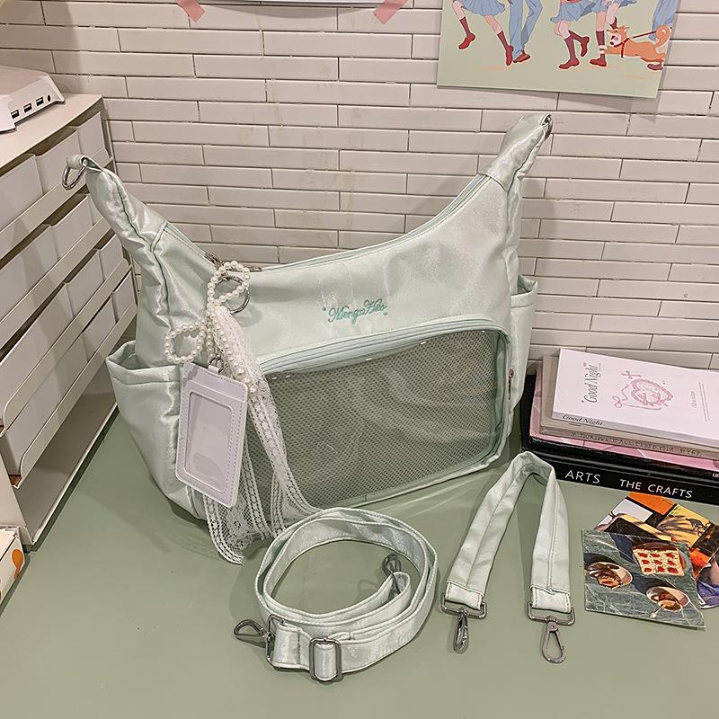 Second Dimension Comic-Con Japanese Ba Chi Pain Bag Large Capacity Crossbody Bag Female Cute Versatile Baby Bag Student Shoulder Bag Tide single bag зелений
Second Dimension Comic-Con Japanese Ba Chi Pain Bag Large Capacity Crossbody Bag Female Cute Versatile Baby Bag Student Shoulder Bag Tide single bag зелений