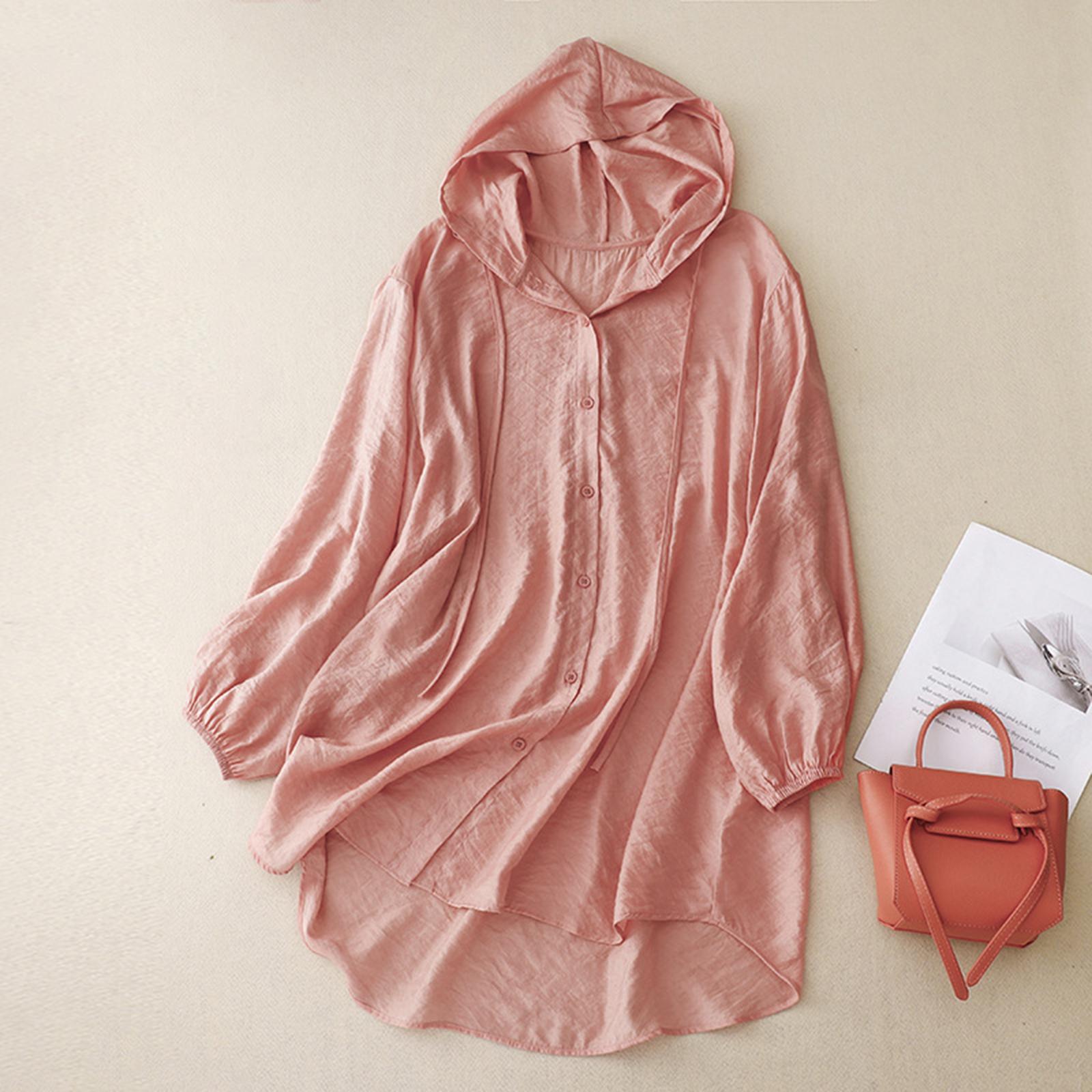 Women s Lightweight Hooded Sun Protection Jacket Long Sleeve Zip Up Cardigan Loose Fit Outerwear for Outdoor Activities XXL розовый
Women s Lightweight Hooded Sun Protection Jacket Long Sleeve Zip Up Cardigan Loose Fit Outerwear for Outdoor Activities XXL розовый