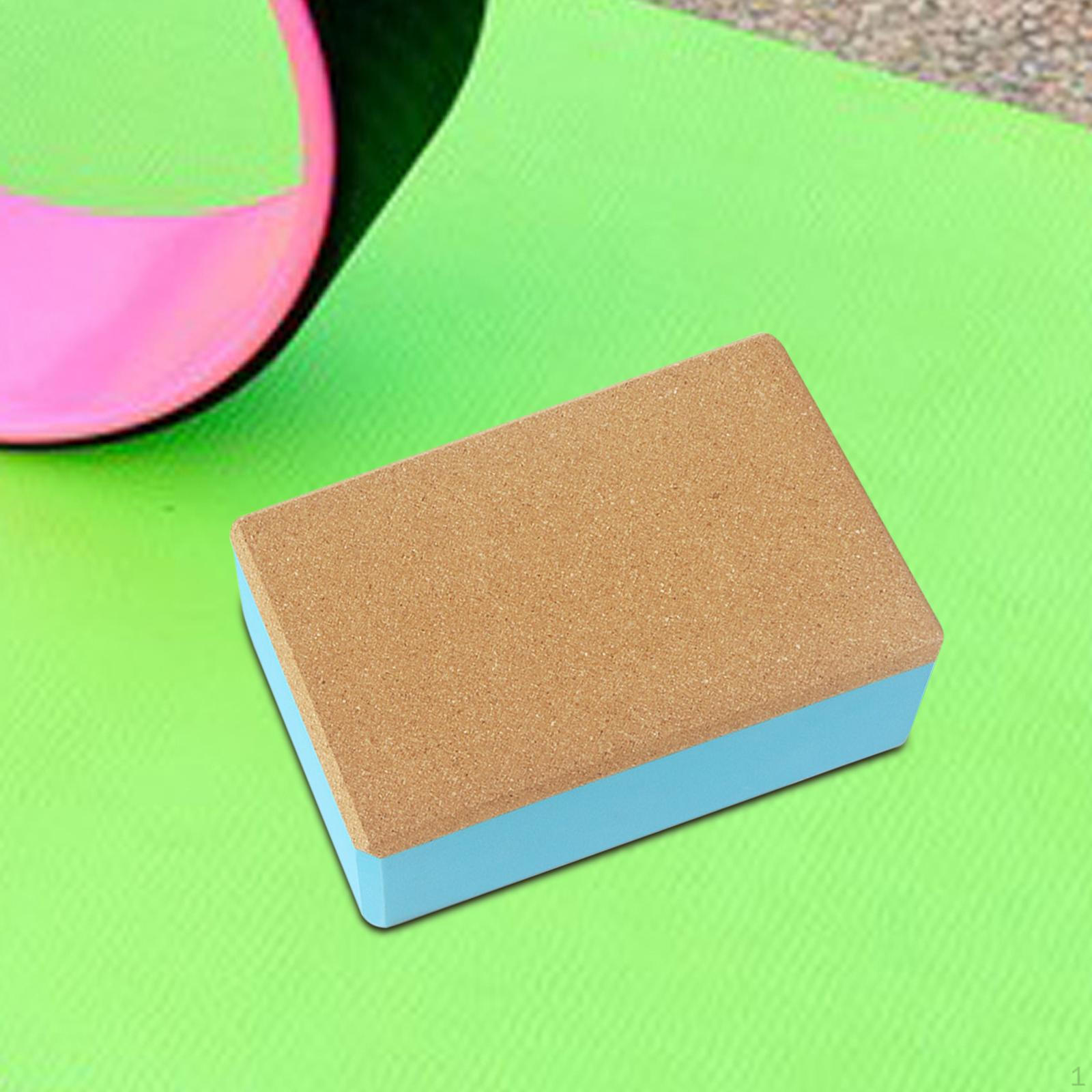 Корковий блок для йоги з EVA, двостороння опора та аксесуар для домашнього використання в тренажерному залі світло-синій колір
Корковий блок для йоги з EVA, двостороння опора та аксесуар для домашнього використання в тренажерному залі світло-синій колір