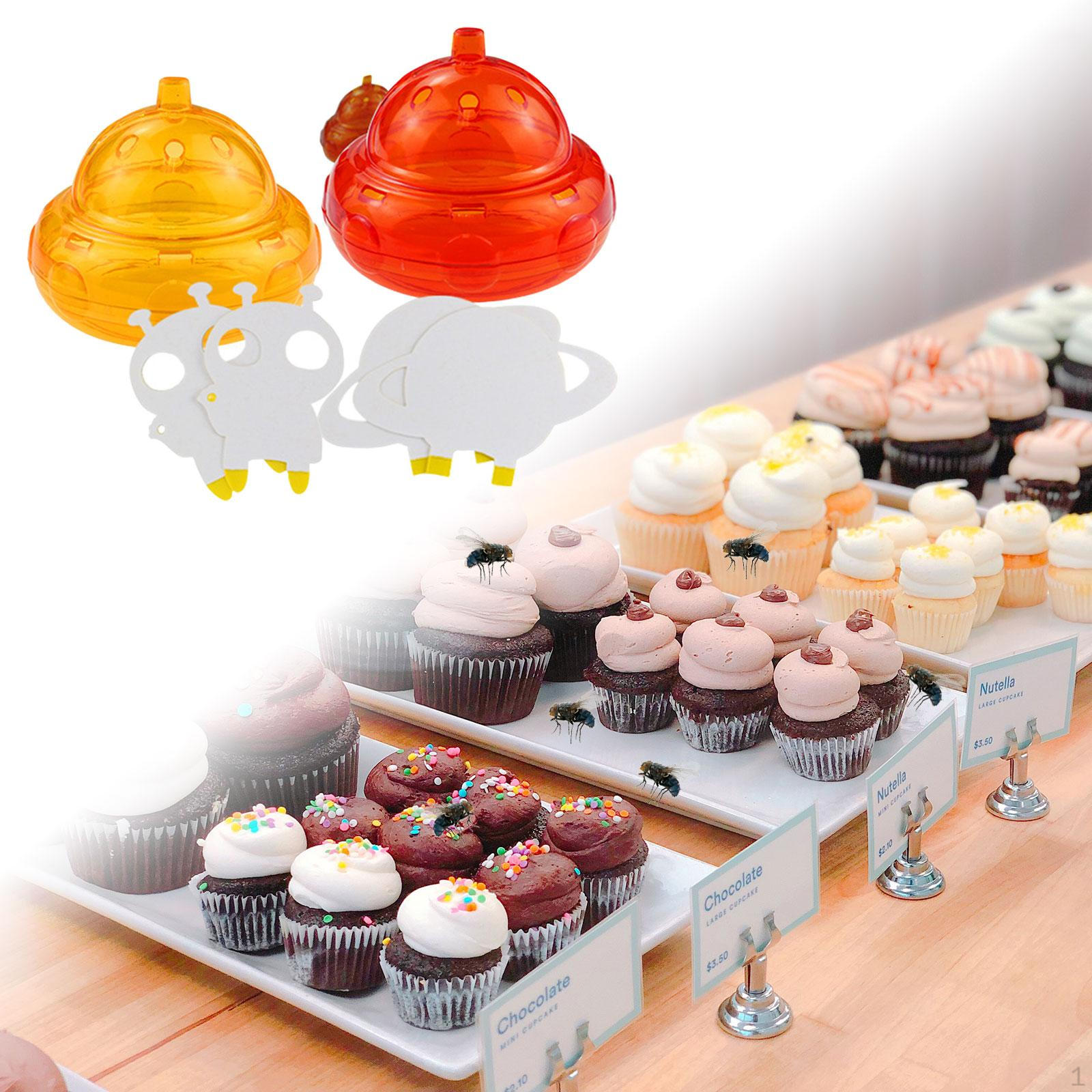 2 шт. подвесные ловушки для плодовых мух в форме космического корабля для ферм, огородов и садов снаружи Style B
2 шт. подвесные ловушки для плодовых мух в форме космического корабля для ферм, огородов и садов снаружи Style B