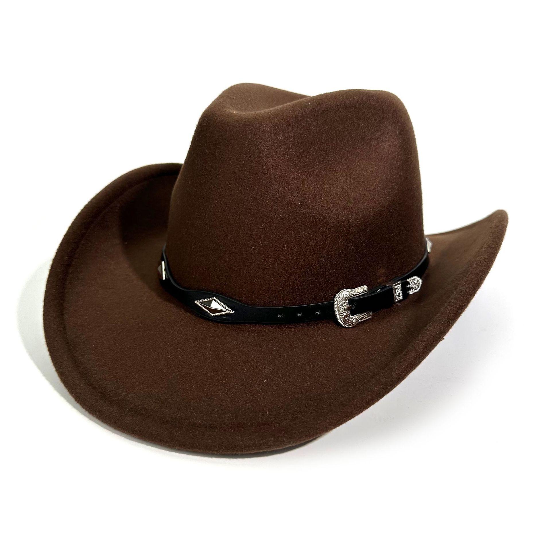 Artistic Top Hat Jazz Hat Old-Fashioned Nostalgic Felt Hat Imitation Cashmere Woolen Hat Male And Female Gambler Hat M(56-58cm) темно-коричневого кольору
Artistic Top Hat Jazz Hat Old-Fashioned Nostalgic Felt Hat Imitation Cashmere Woolen Hat Male And Female Gambler Hat M(56-58cm) темно-коричневого кольору