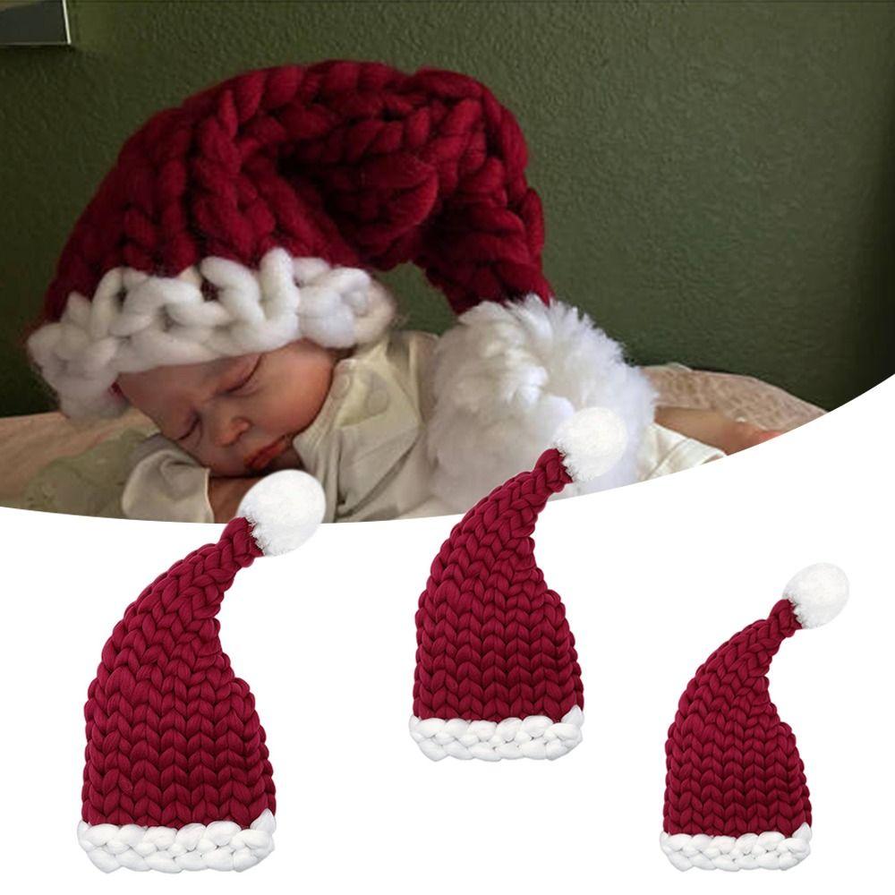Party Supplies Soft Winter Santa Hat Merry Christmas Santa Claus Caps Knitted Christmas Hats
Party Supplies Soft Winter Santa Hat Merry Christmas Santa Claus Caps Knitted Christmas Hats
