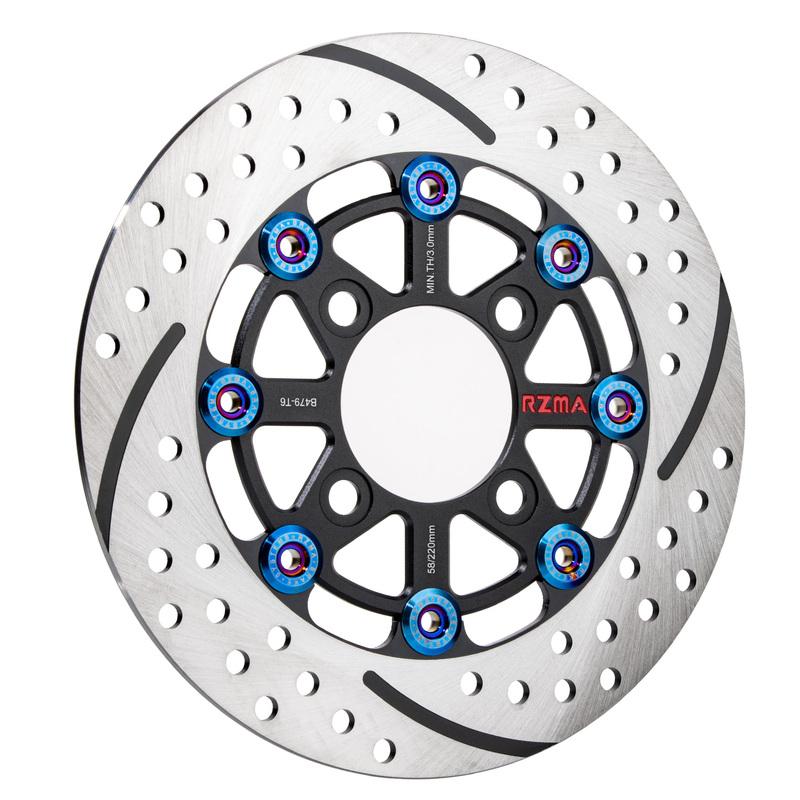 RZMA 220mm Floating Brake Disc 4 Hole M3 E-Motorcycle Mid-Drive Motor Rotor
RZMA 220mm Floating Brake Disc 4 Hole M3 E-Motorcycle Mid-Drive Motor Rotor