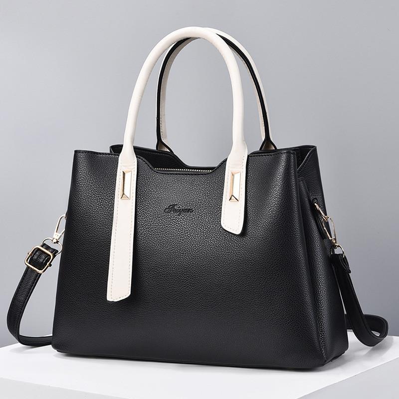 Chic And Stylish Ladies Tote Bag 2023 New Design In Khaki Gray Black Blue чорний
Chic And Stylish Ladies Tote Bag 2023 New Design In Khaki Gray Black Blue чорний