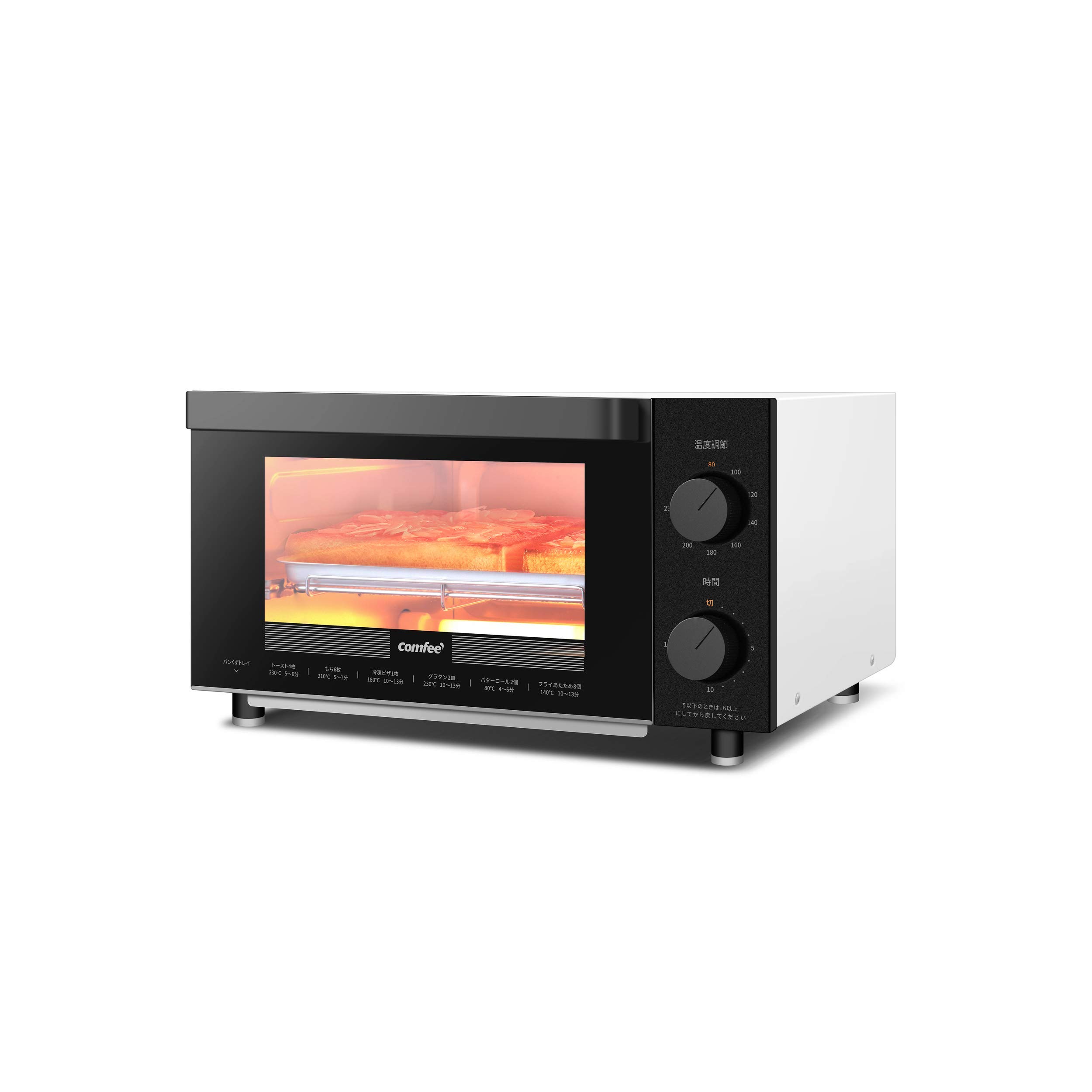 Toaster 4 Pieces Large Timer Stepless Temperature 4 Upper and Lower Tray Easy to Space Saving New New Life COMFEE Oven, Toast, 12L, Interior,
Toaster 4 Pieces Large Timer Stepless Temperature 4 Upper and Lower Tray Easy to Space Saving New New Life COMFEE Oven, Toast, 12L, Interior,