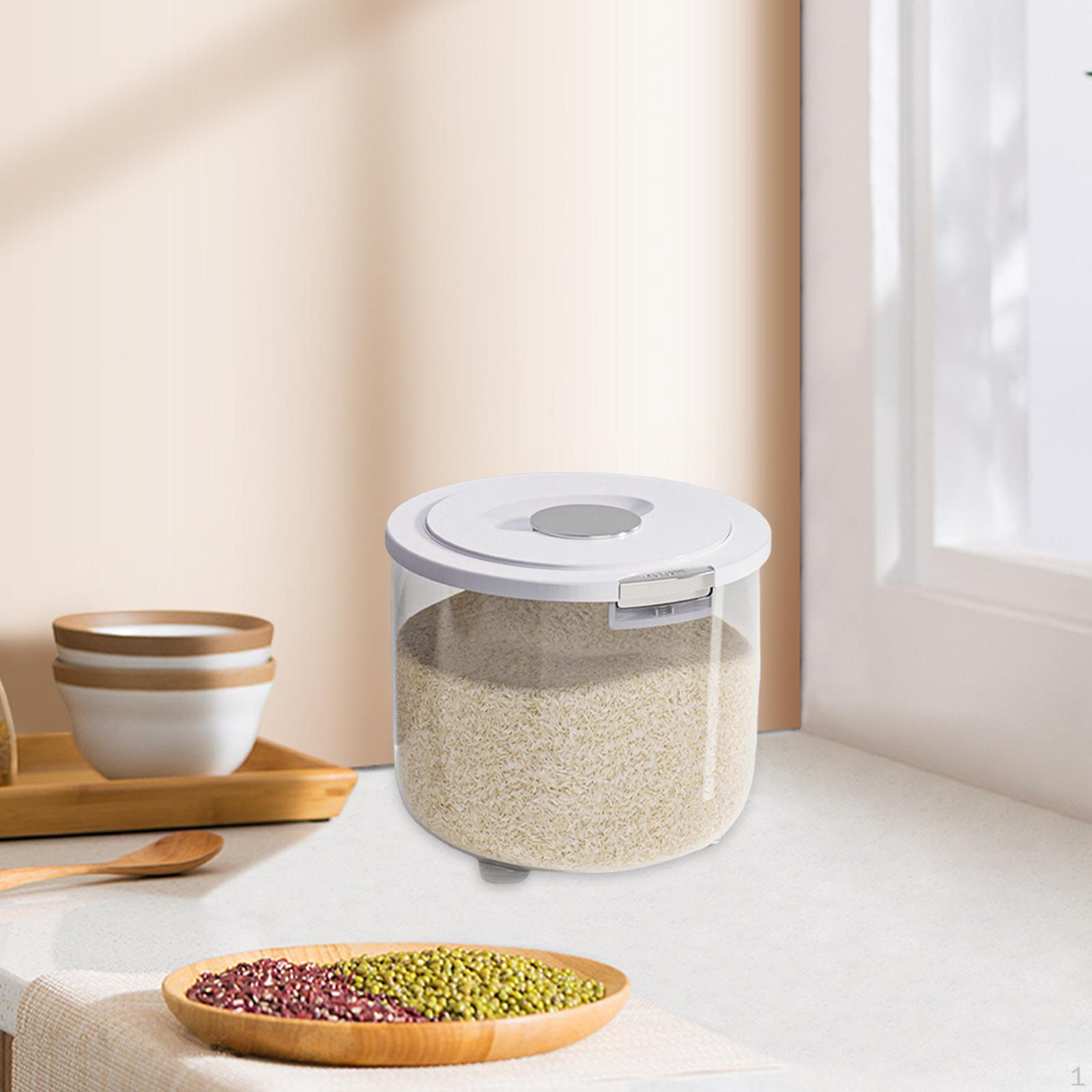 Bin Rice Storage Container Pantry Containers Dry Food for Cabinet 5KG
Bin Rice Storage Container Pantry Containers Dry Food for Cabinet 5KG