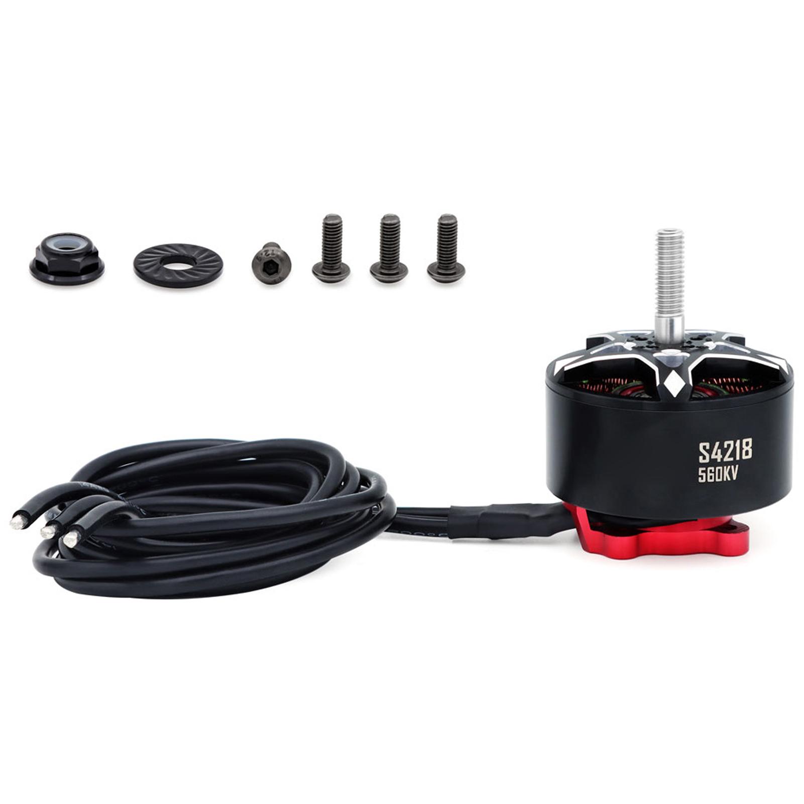 Brushless Motor, Metal Aircraft Motor Kit for Remote Control FPV Racing Long Range Quadcopter S4218
Brushless Motor, Metal Aircraft Motor Kit for Remote Control FPV Racing Long Range Quadcopter S4218