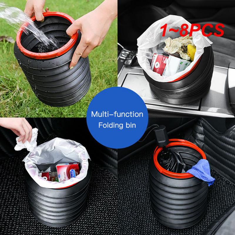 1~8PCS Trash Can Telescopic Outdoor Car Accessories Car Trash Bin Folding Portable Car Interior Accessories
1~8PCS Trash Can Telescopic Outdoor Car Accessories Car Trash Bin Folding Portable Car Interior Accessories