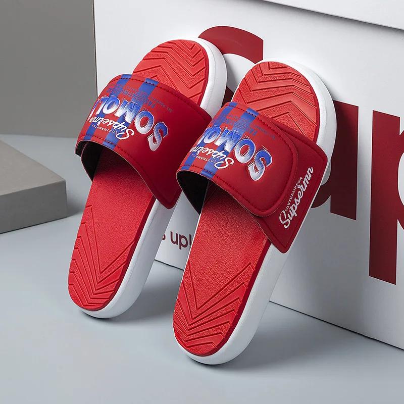 Круті чоловічі модні капці для чоловічих трендових пар, домашні, для приміщень, для ванної кімнати, протиковзкі, протизапахові, вуличні, на товстій підошві, круті капці 46 червоний
Круті чоловічі модні капці для чоловічих трендових пар, домашні, для приміщень, для ванної кімнати, протиковзкі, протизапахові, вуличні, на товстій підошві, круті капці 46 червоний