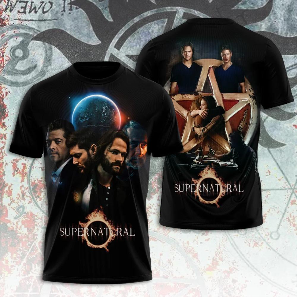Supernatural TV Series 3D Printing Tshirt Fashion Men Women Harajuku Short sleeve O-neck Tee Top Oversized Clothing 2XS
Supernatural TV Series 3D Printing Tshirt Fashion Men Women Harajuku Short sleeve O-neck Tee Top Oversized Clothing 2XS