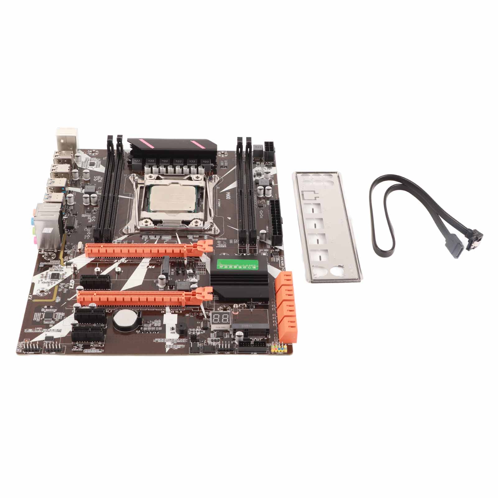 Материнська плата для настільного ПК Стабільне живлення 8xSATA3.0 5xPCIe 4xDDR4 Пам ять Материнська плата комп ютера для ПК
Материнська плата для настільного ПК Стабільне живлення 8xSATA3.0 5xPCIe 4xDDR4 Пам ять Материнська плата комп ютера для ПК