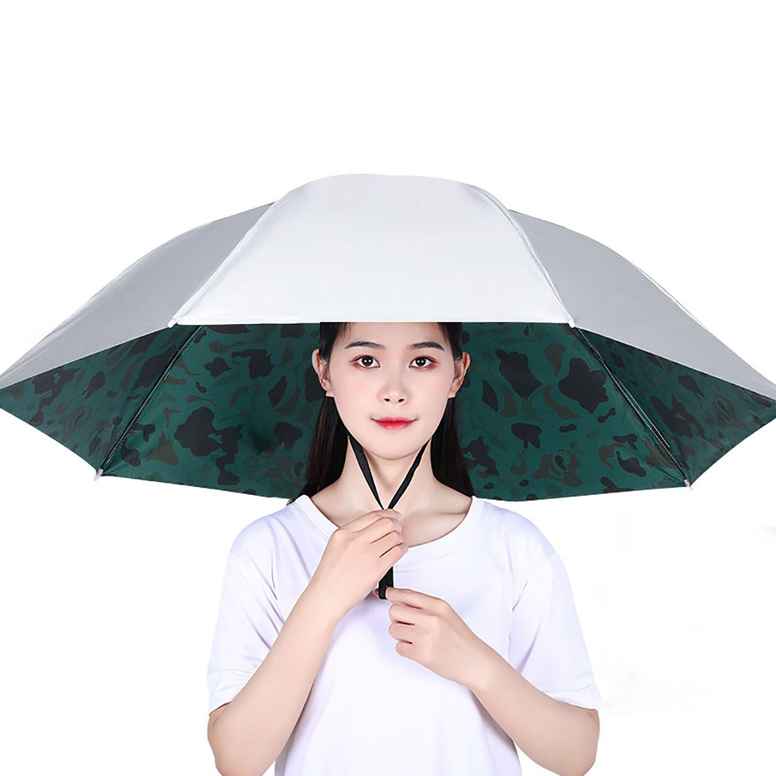 Folding Umbrella Hat For Fishing Windproof Sun Protection Umbrella With Elastic Headband Portable Umbrella Hat
Folding Umbrella Hat For Fishing Windproof Sun Protection Umbrella With Elastic Headband Portable Umbrella Hat