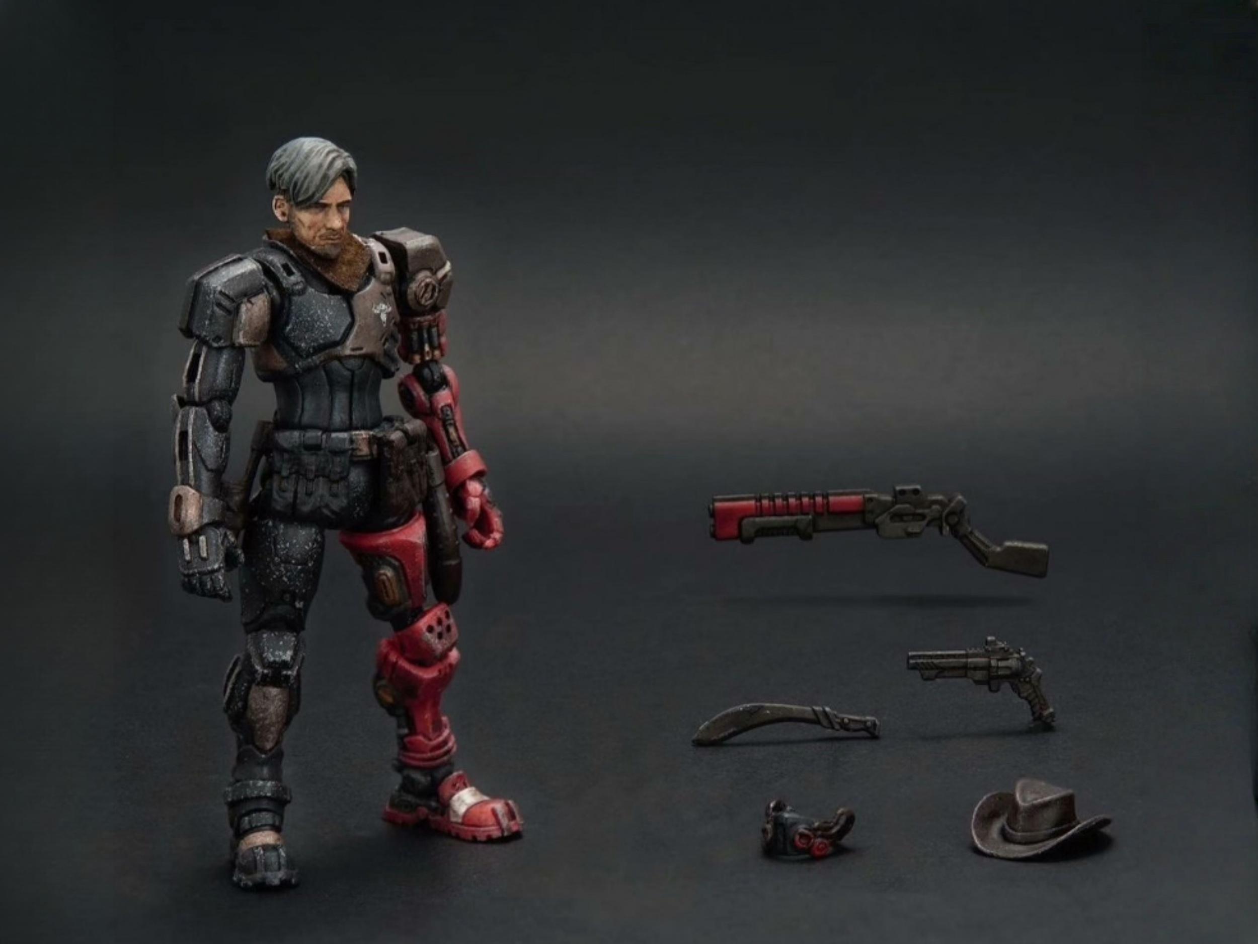 1/18 Acid Rain War Ratko A82 Action Figure Red Dwarf Mecha A81 Vehicle Model Collectible Toy Robot Soldier Figure with box
1/18 Acid Rain War Ratko A82 Action Figure Red Dwarf Mecha A81 Vehicle Model Collectible Toy Robot Soldier Figure with box