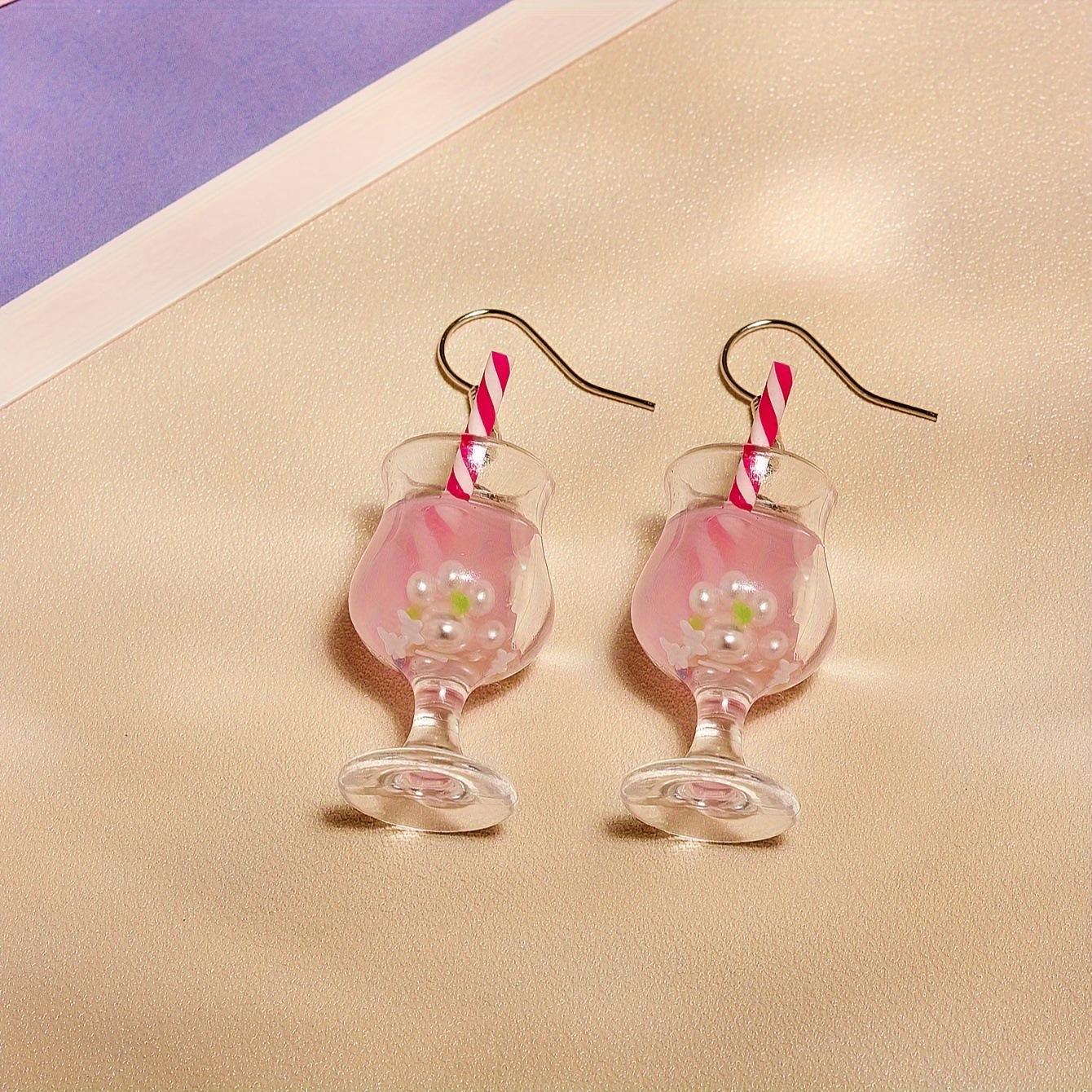 Fashion fresh cartoon milk tea goblet earrings women s ear jewelry casual dating outdoor travel day рожевий
Fashion fresh cartoon milk tea goblet earrings women s ear jewelry casual dating outdoor travel day рожевий