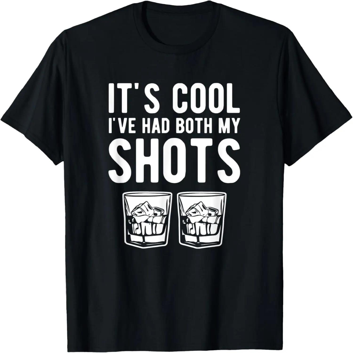 It s cool I ve had both my shots funny tequila whiskey T-Shirt S чёрный
It s cool I ve had both my shots funny tequila whiskey T-Shirt S чёрный