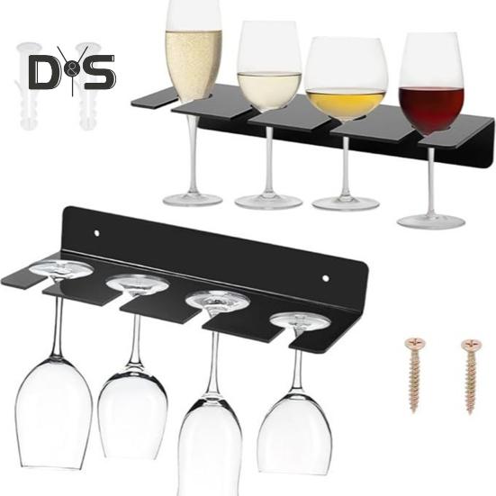 2 шт. настенный держатель для бокалов для вина акриловый L-образный держатель для бокалов кристально чистый акрил простая установка домашний кухонный ресторан бар органайзер чёрный
2 шт. настенный держатель для бокалов для вина акриловый L-образный держатель для бокалов кристально чистый акрил простая установка домашний кухонный ресторан бар органайзер чёрный