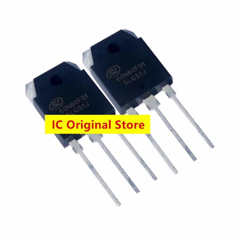 5 шт. 60N60FD1 Новий та оригінальний TO-3P 600В 60А IGBT-транзистор для приводу двигуна бігової доріжки, зварювального апарату, SGT60N60FD1PN білий
5 шт. 60N60FD1 Новий та оригінальний TO-3P 600В 60А IGBT-транзистор для приводу двигуна бігової доріжки, зварювального апарату, SGT60N60FD1PN білий