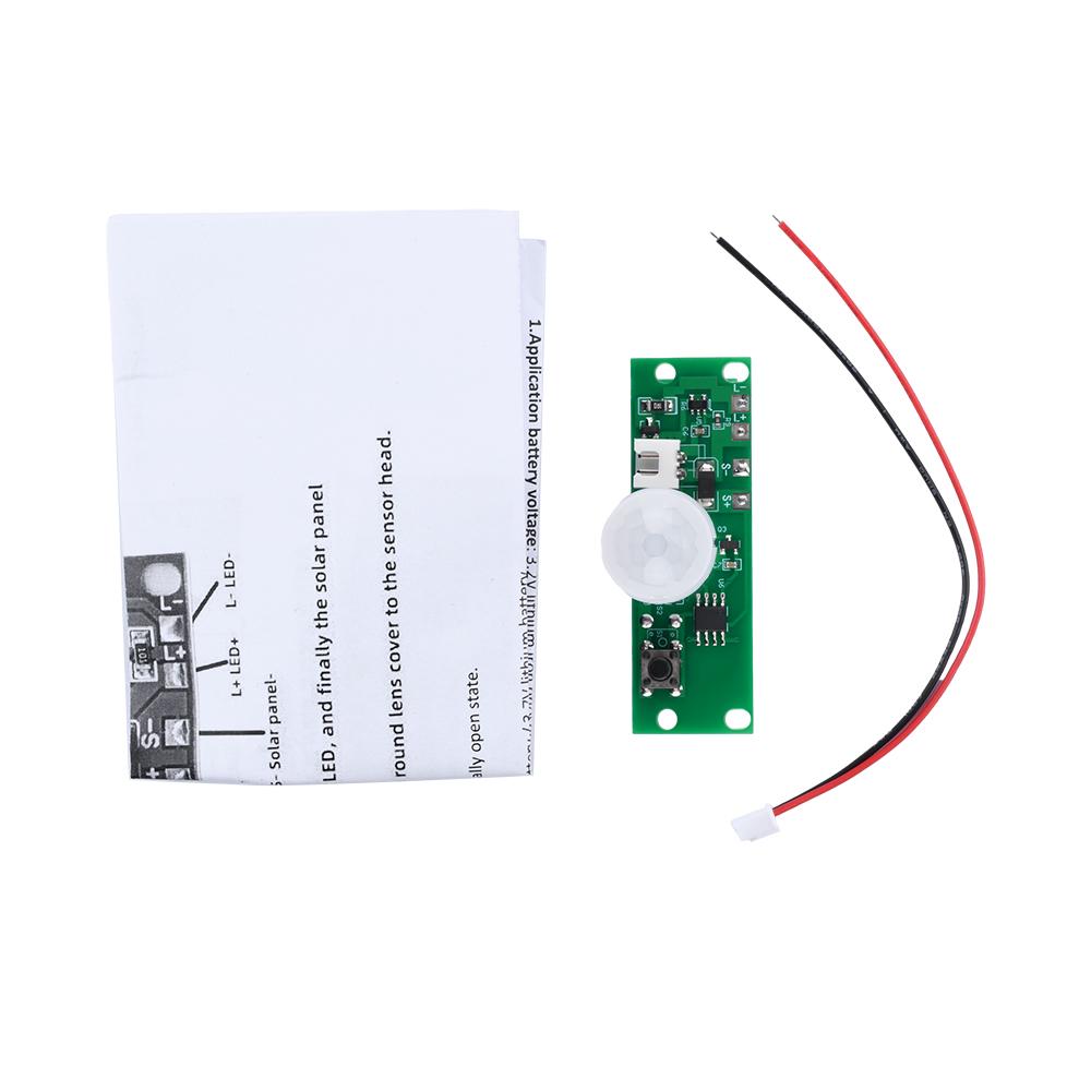 3.7V Solar Lamp Circuit Board Infrared Human Induction Wall Light Control Sensor Controller
3.7V Solar Lamp Circuit Board Infrared Human Induction Wall Light Control Sensor Controller