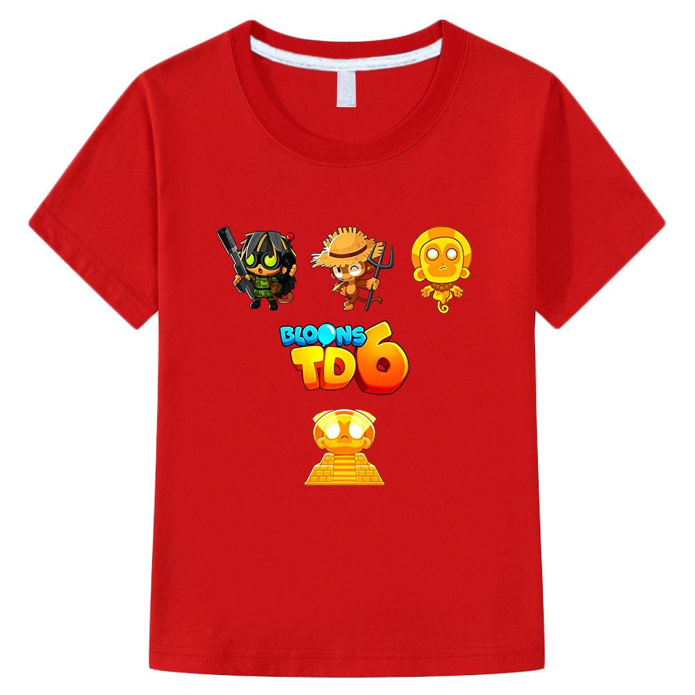 Game Bloons TD 6 Children s T-Shirt 100% Cotton Cartoon Print Kids Tees Streetwear Boys Girls Tops O-Neck Short Sleeve Summer 100 червоний
Game Bloons TD 6 Children s T-Shirt 100% Cotton Cartoon Print Kids Tees Streetwear Boys Girls Tops O-Neck Short Sleeve Summer 100 червоний