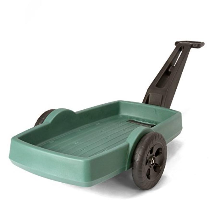 Yard and Garden Outdoor Cart - Long Handle Easy Turn 2 Wheel Heavy Duty Plastic Pull Cart for Backyard 42 in x 20 in x 4 in Bed
Yard and Garden Outdoor Cart - Long Handle Easy Turn 2 Wheel Heavy Duty Plastic Pull Cart for Backyard 42 in x 20 in x 4 in Bed