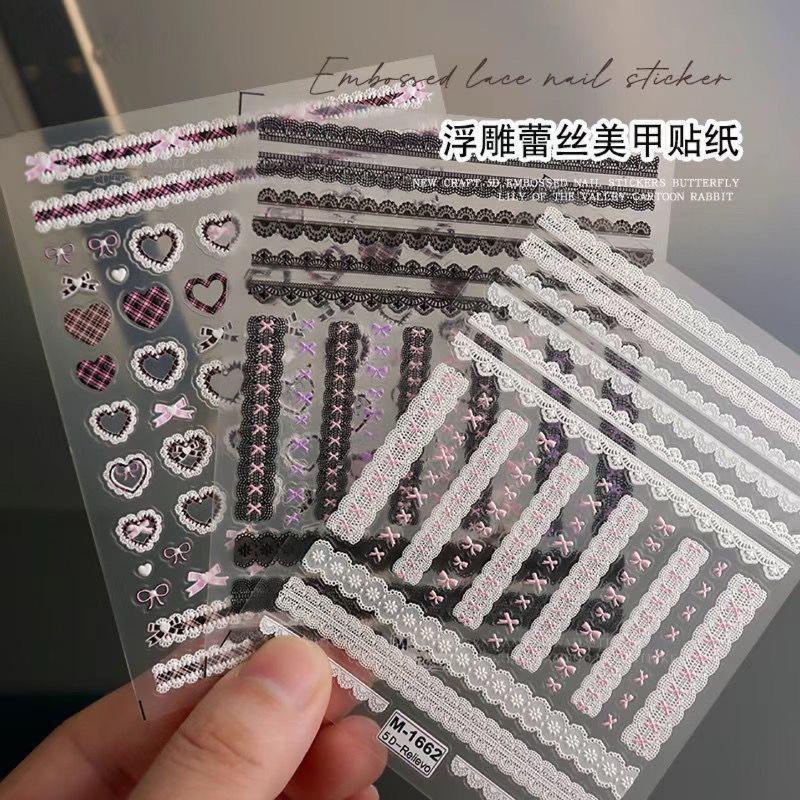3pcs Bowknot Black Lace Heart Stickers 3D Self Adhesive Student Decorations Decals DIY Accessories
3pcs Bowknot Black Lace Heart Stickers 3D Self Adhesive Student Decorations Decals DIY Accessories