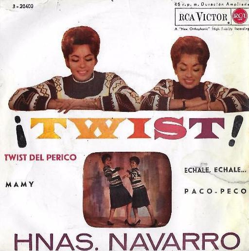 7inch Record HERMANAS NAVARRO Twist 320400 RCA Victor 1962 Spain Rock Used
7inch Record HERMANAS NAVARRO Twist 320400 RCA Victor 1962 Spain Rock Used