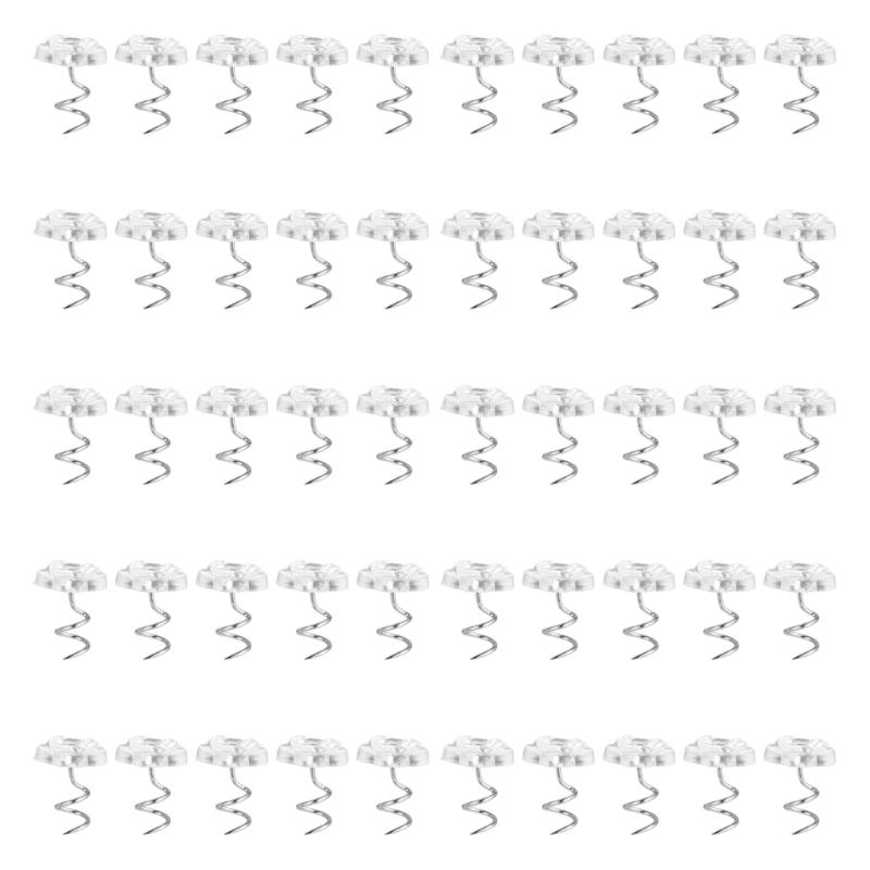 50 шт. Высокопрочные стальные винтовые гвозди Металлические винтовые крепежи Не скользят Фиксация Домашний декор Фурнитура Для дивана Ковра
50 шт. Высокопрочные стальные винтовые гвозди Металлические винтовые крепежи Не скользят Фиксация Домашний декор Фурнитура Для дивана Ковра