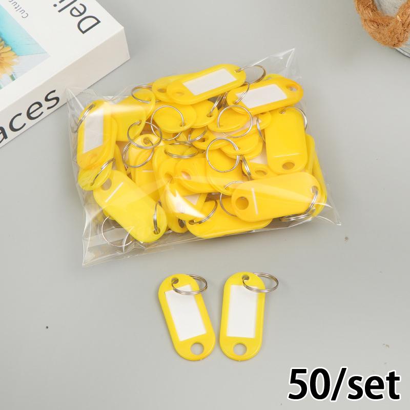 50 шт./Набір Бирки для ключів Ланцюжок для ключів Ідентифікатори ключів Етикетки для ключів З роздільним кільцем 7
50 шт./Набір Бирки для ключів Ланцюжок для ключів Ідентифікатори ключів Етикетки для ключів З роздільним кільцем 7