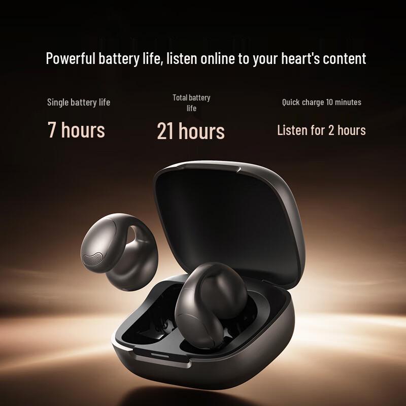 Soundcore Space Capsule Pro Ear-Clip Open-Ear Headset
Soundcore Space Capsule Pro Ear-Clip Open-Ear Headset
