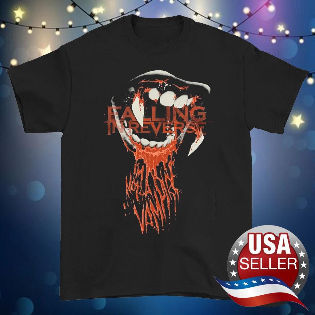 VTG Falling In Reverse band black T-shirt short sleeve All sizes 2F542 4XL
VTG Falling In Reverse band black T-shirt short sleeve All sizes 2F542 4XL