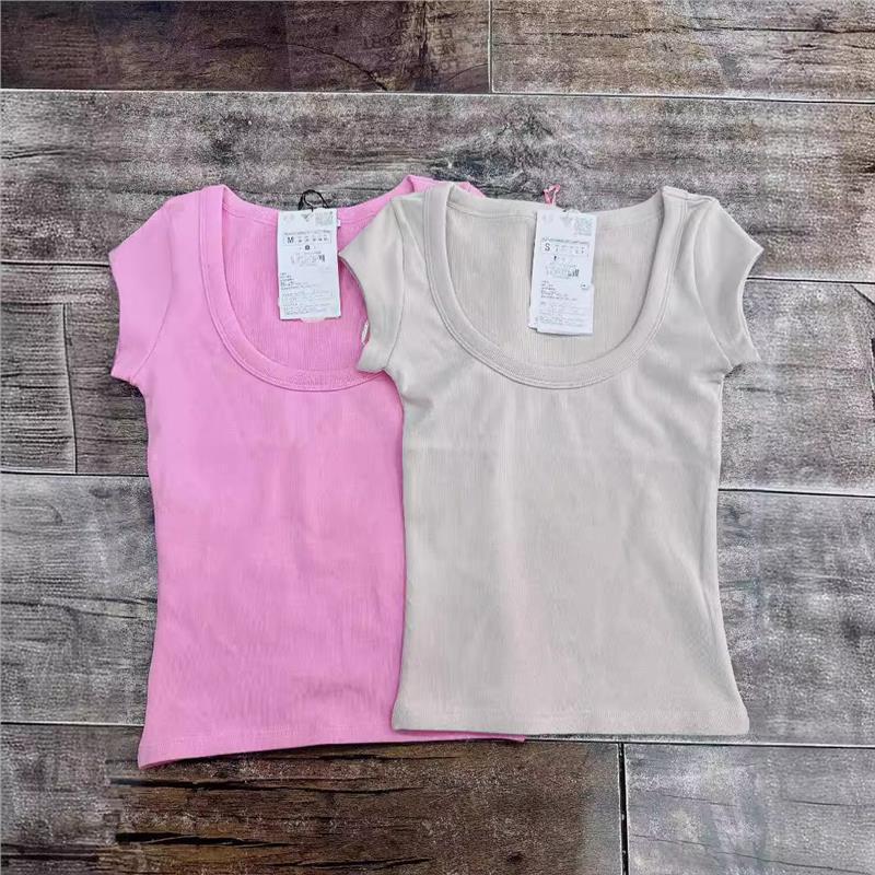 Women s Slim Fit Round Neck Ribbed Cotton T-Shirt - Sweet & Spicy Style, Short Sleeve S чёрный
Women s Slim Fit Round Neck Ribbed Cotton T-Shirt - Sweet & Spicy Style, Short Sleeve S чёрный