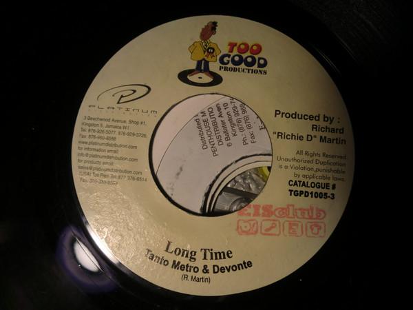 7-дюймовая пластинка TANTO METRO & DEVONTE - Long Time TGPD10053 Too Good Produc 1999 Ямайка Регги, Ска и Даб Б/У
7-дюймовая пластинка TANTO METRO & DEVONTE - Long Time TGPD10053 Too Good Produc 1999 Ямайка Регги, Ска и Даб Б/У