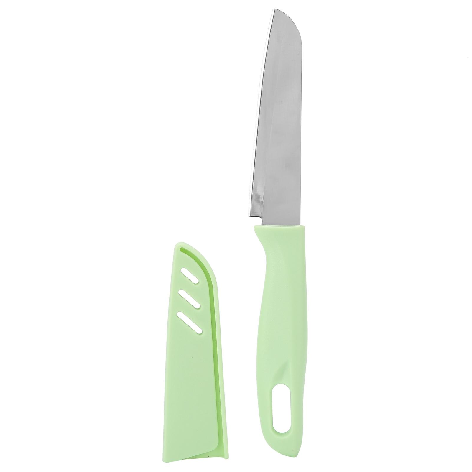 Kitchen Knife Portable Stainless Steel Fruit Melon Cutter with Sleeve for Home UseGreen
Kitchen Knife Portable Stainless Steel Fruit Melon Cutter with Sleeve for Home UseGreen