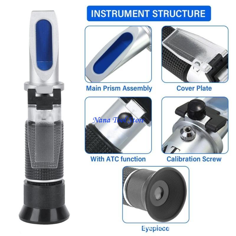 31GJ Refractometer Developed for Measuring Coolant Point and Electrolytic Specific Weight China Mainland
31GJ Refractometer Developed for Measuring Coolant Point and Electrolytic Specific Weight China Mainland
