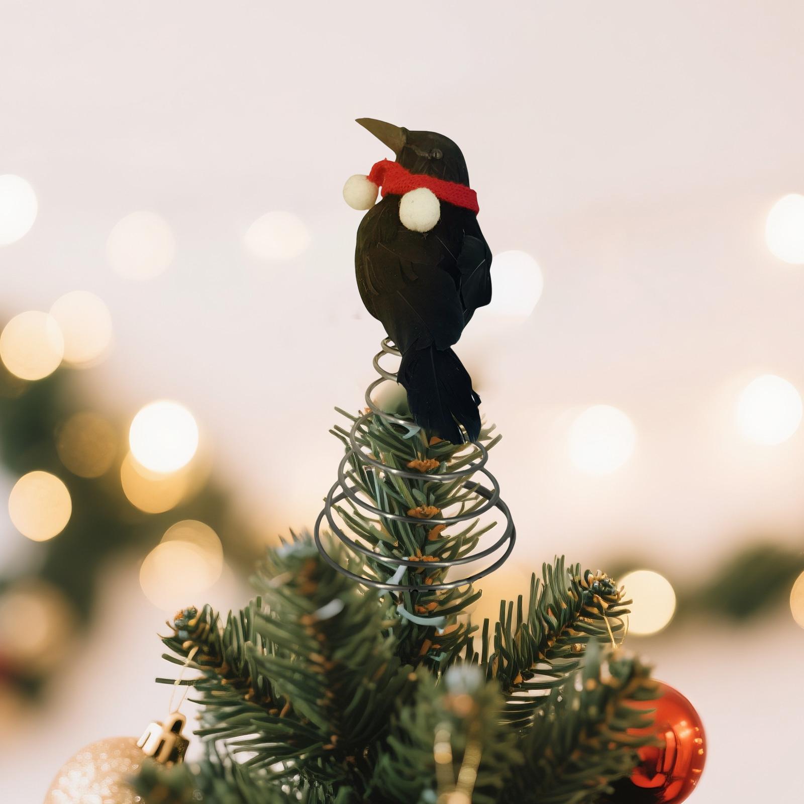 Red Scarf With Tree And Star Top, Featuring A Spring Base, A Festive Christmas Decoration Suitable For Holiday Party Supplies And Table Decorations. One Size
Red Scarf With Tree And Star Top, Featuring A Spring Base, A Festive Christmas Decoration Suitable For Holiday Party Supplies And Table Decorations. One Size